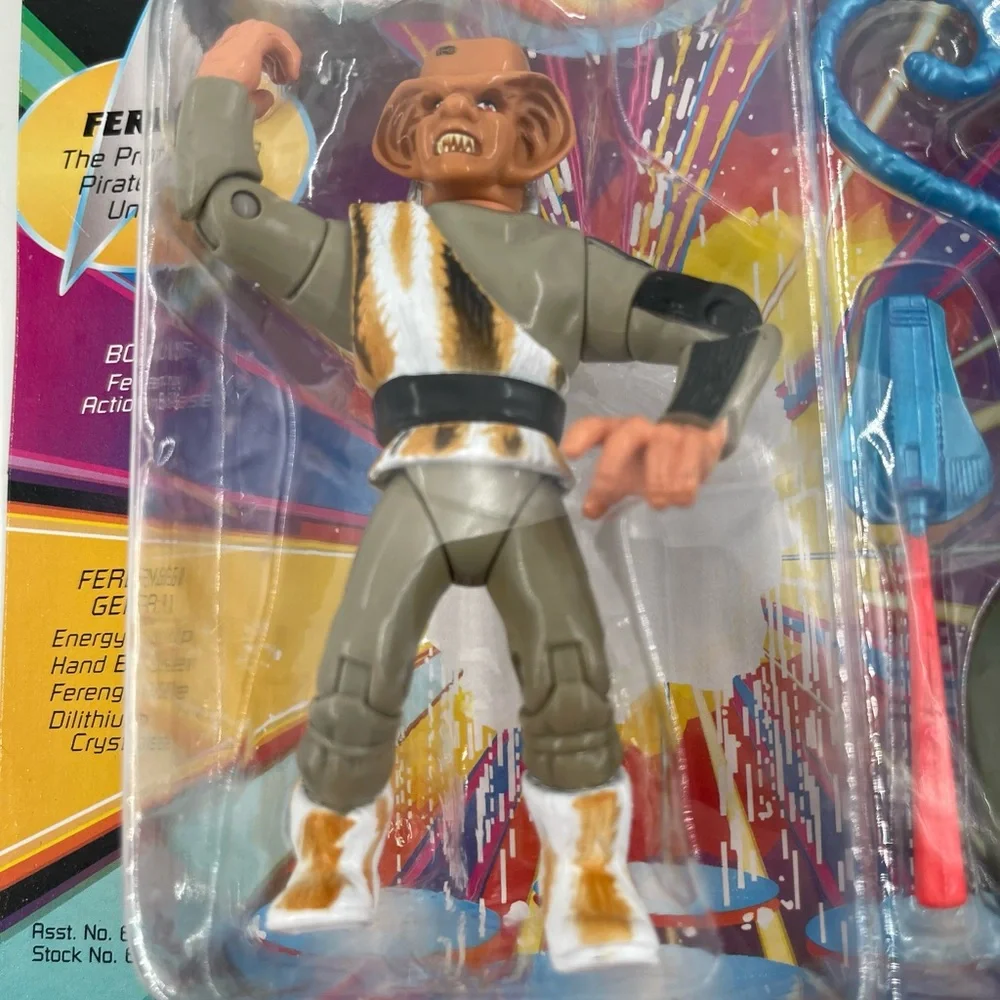 Vtg. 92 Star Trek -Ferengi - The Next Generation Action Figures SEALED UNPUNCHED